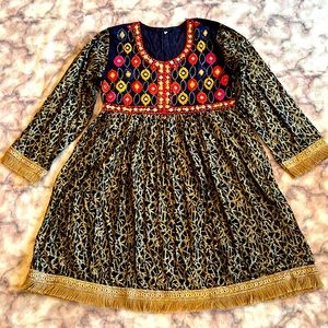 Embroidered and Sequins Dress NWOT